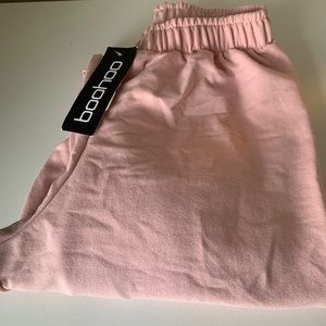 Boohoo Pale Pink Joggers